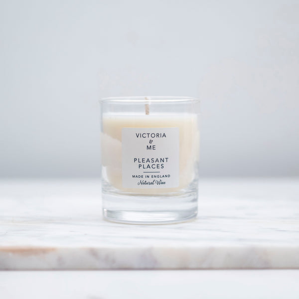 Rhubarb candle, medium size