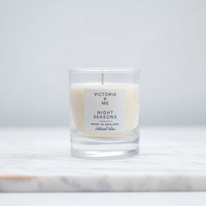 honey and tobacco  scented candle